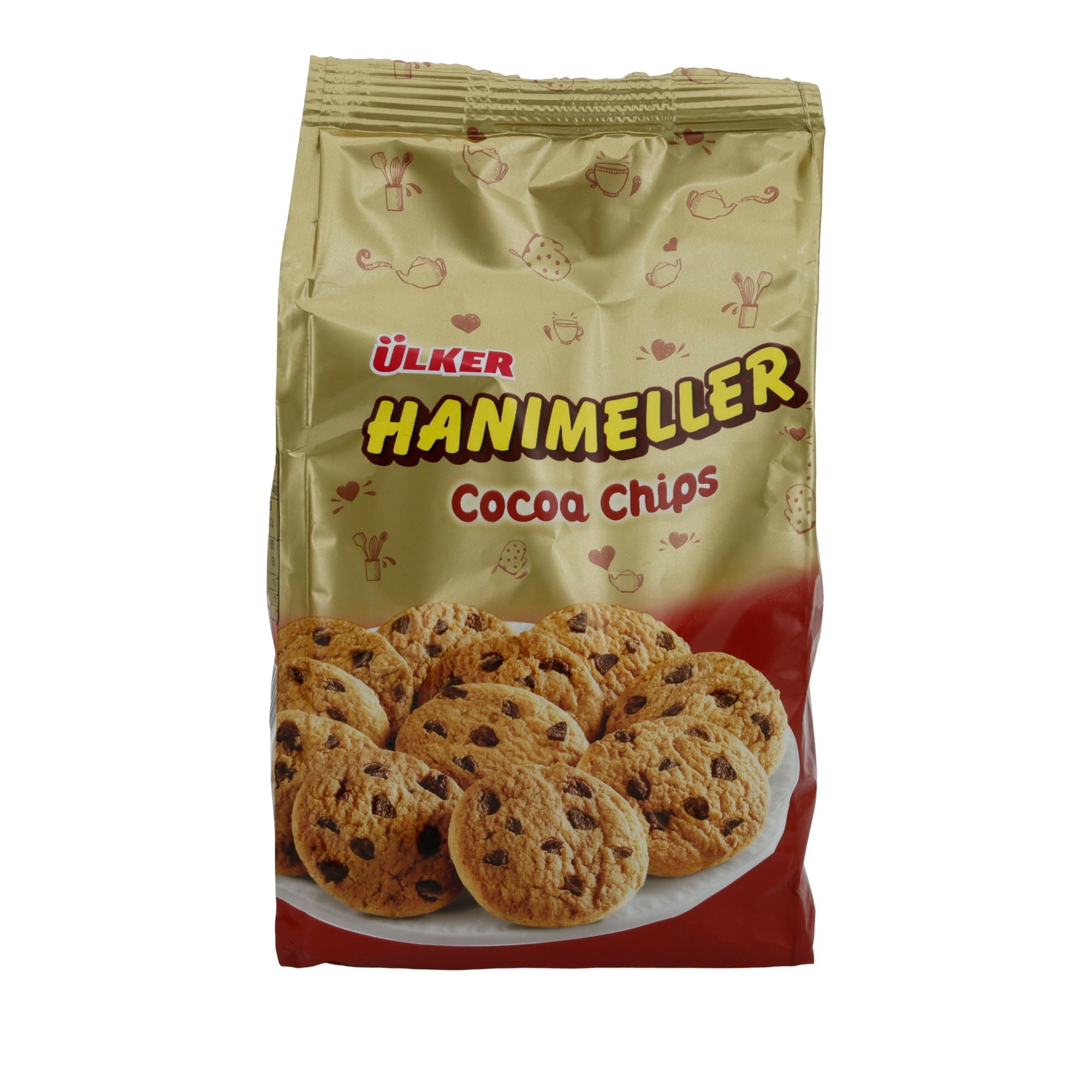 Kekse Ülker | Hanimeller Cocoa Chips | mit Schokostückchen | 180 g UELKER